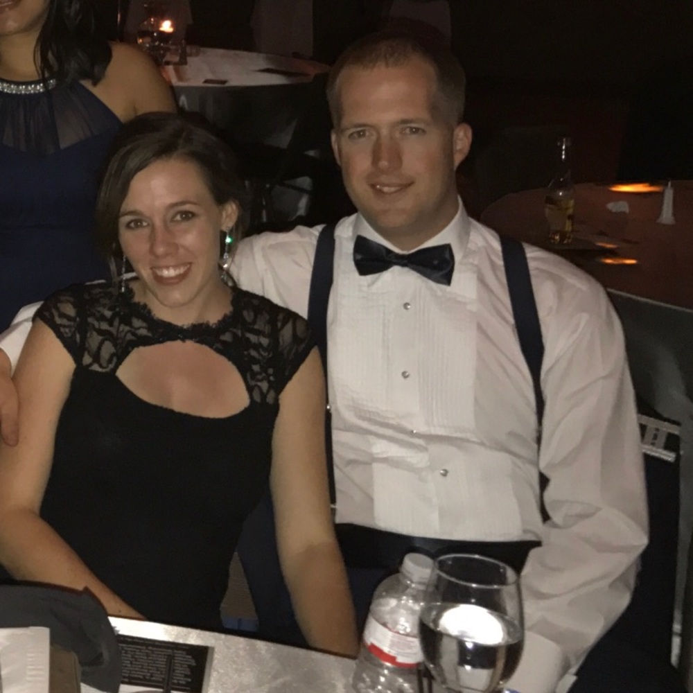 Gorgeous key hole floor length black lace dress